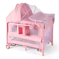 9 in 1 Bedside Bassinet with Changing Table A66526