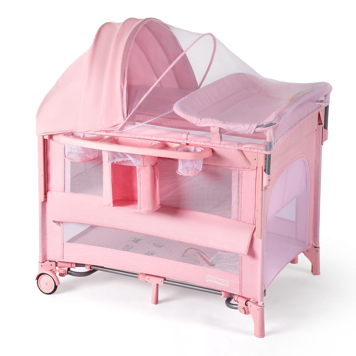 9 in 1 Bedside Bassinet with Changing Table A66526