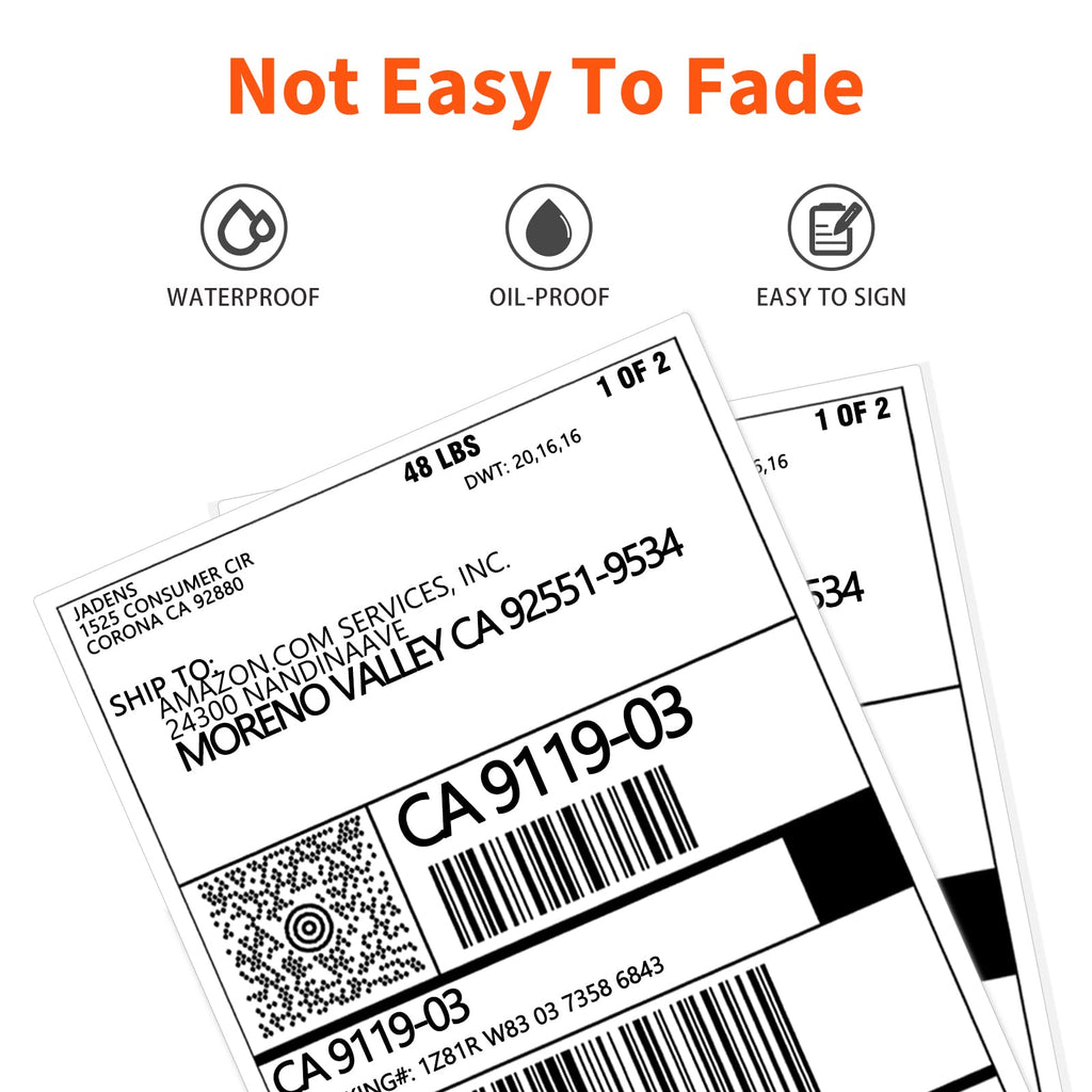 4x6 Thermal Shipping Labels B29040