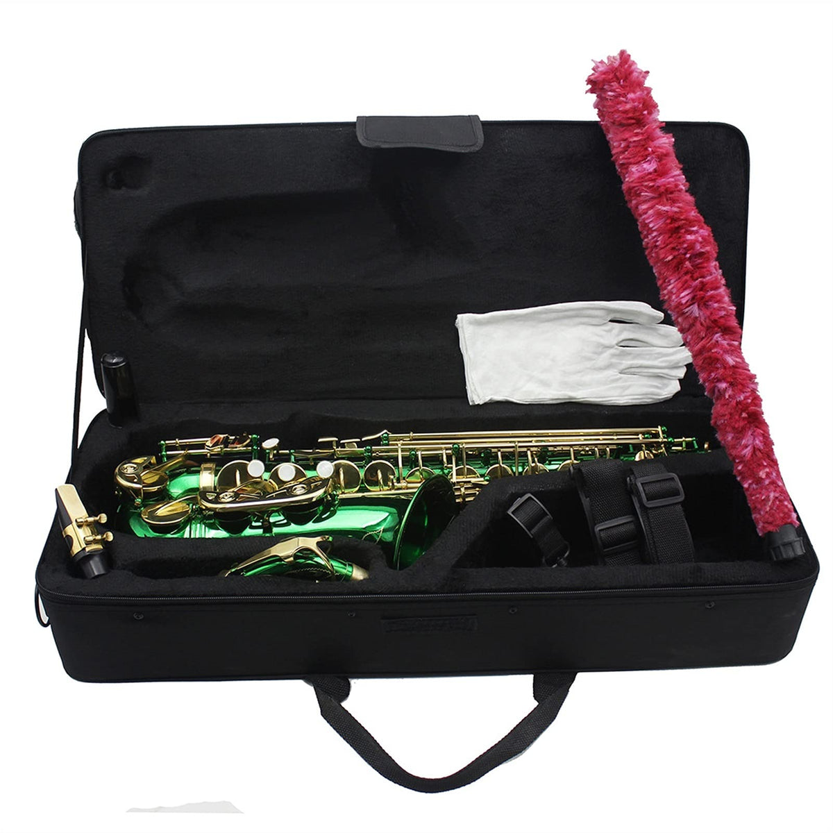 Green Brass Alto Saxophone E965