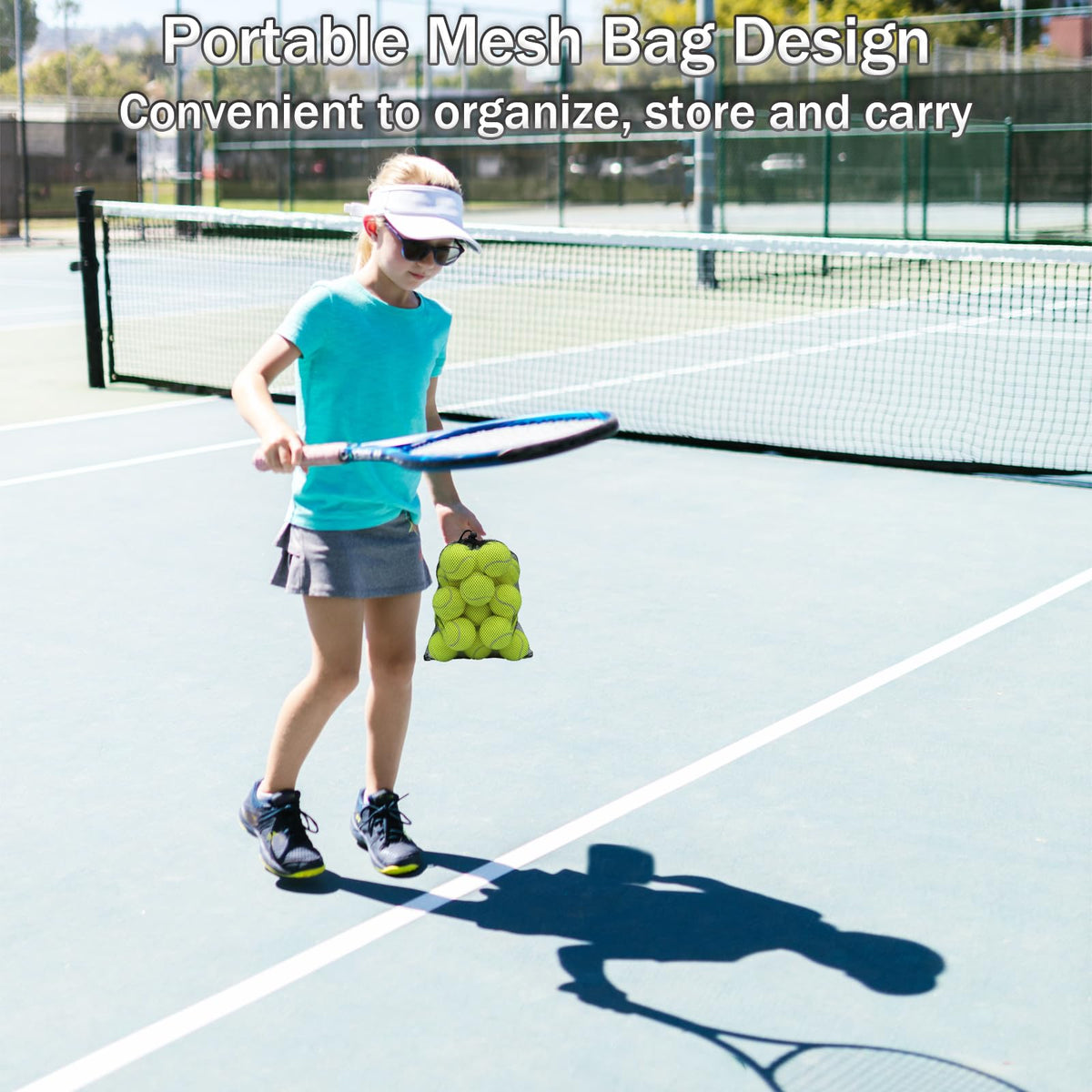 20 Pack Tennis Balls with Mesh Bag T805598