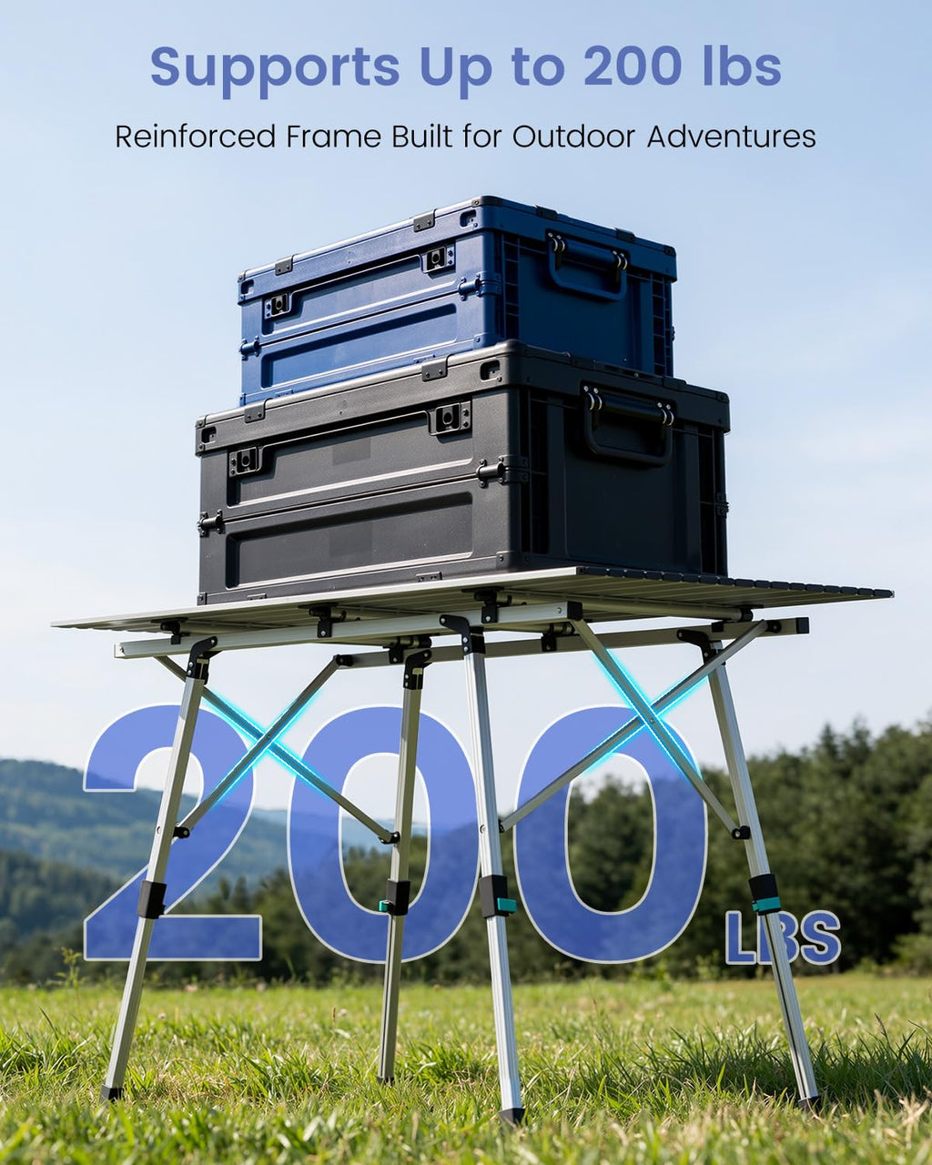 Aluminum Folding Camping Table F83762