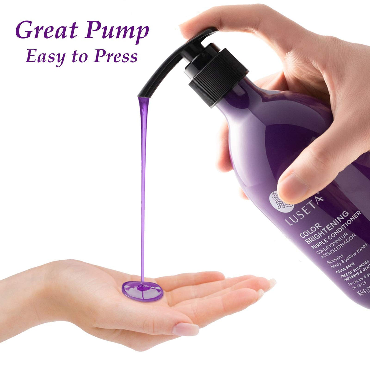 Purple Shampoo & Conditioner Set 16.9 oz I521