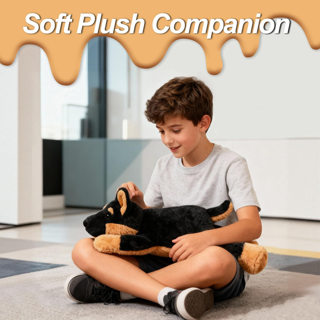 20" 4.1 lbs German Shepherd Plush Hugging Pillow Y77431
