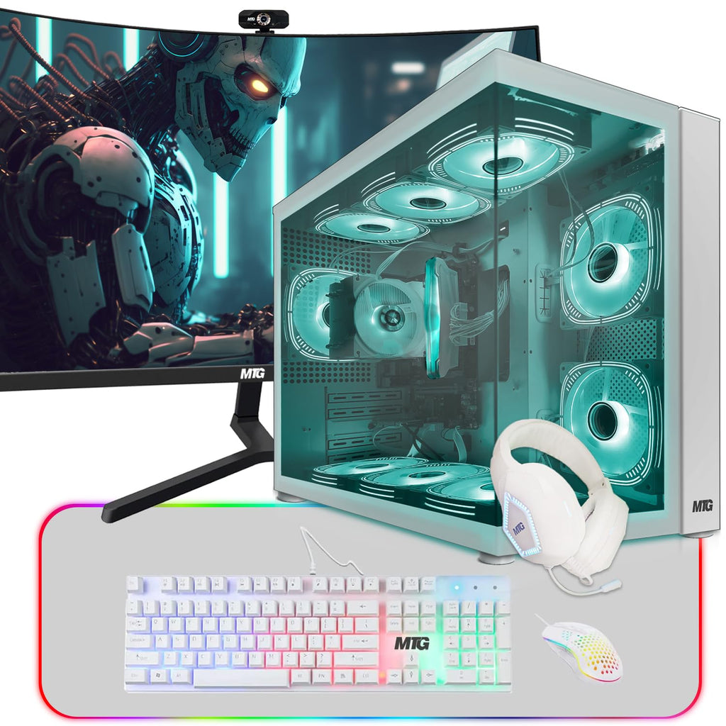 Gaming Tower PC, i5 8th Gen, 16GB RAM, 256GB Nvme Y89773