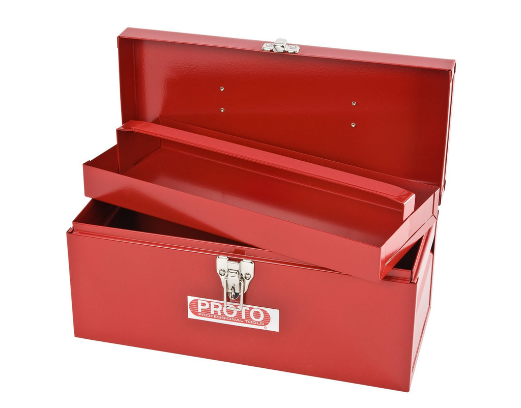 Red 14"L X 6"D X 6-1/2"H Tool Box N9861