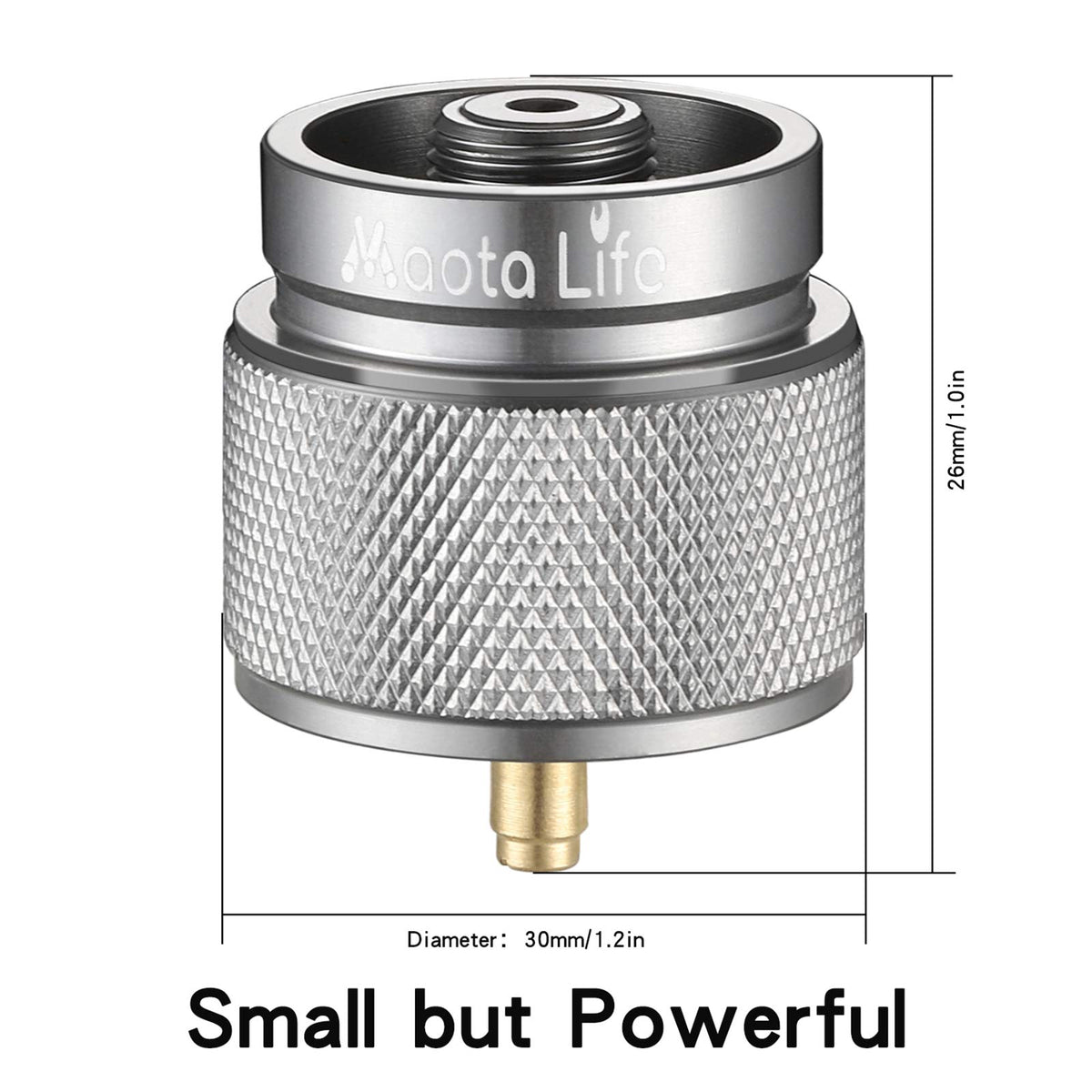 Camping Stove Gas Converter with 16 oz Tank O942548