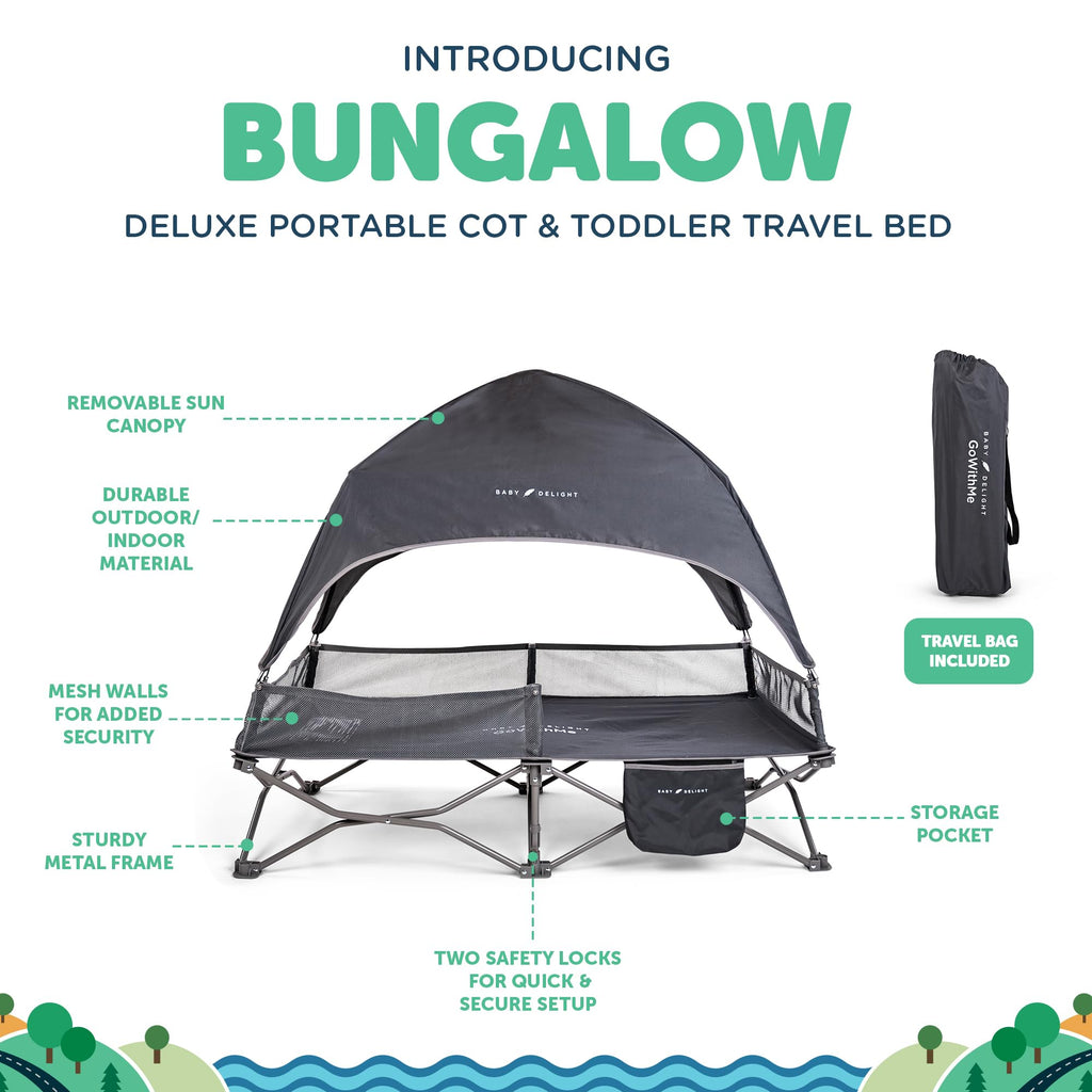 Portable Cot Grey X27783