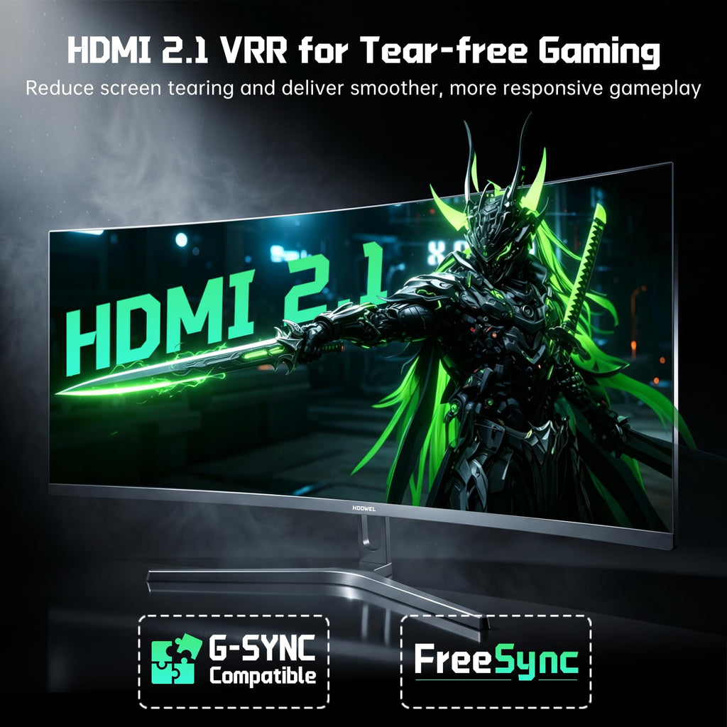 34 Inch Curved Gaming Monitor 200Hz UWQHD T7476