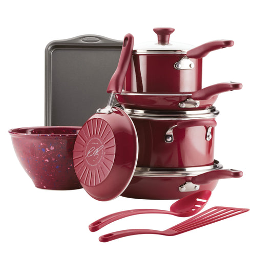 12 Piece Nonstick Cookware Pots and Pans Set U637801