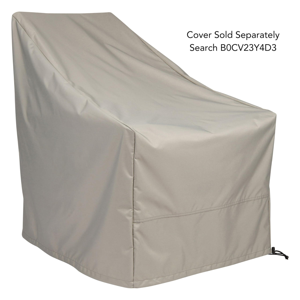 Eggshell White Wooden Outdoor Folding Chair Y9059