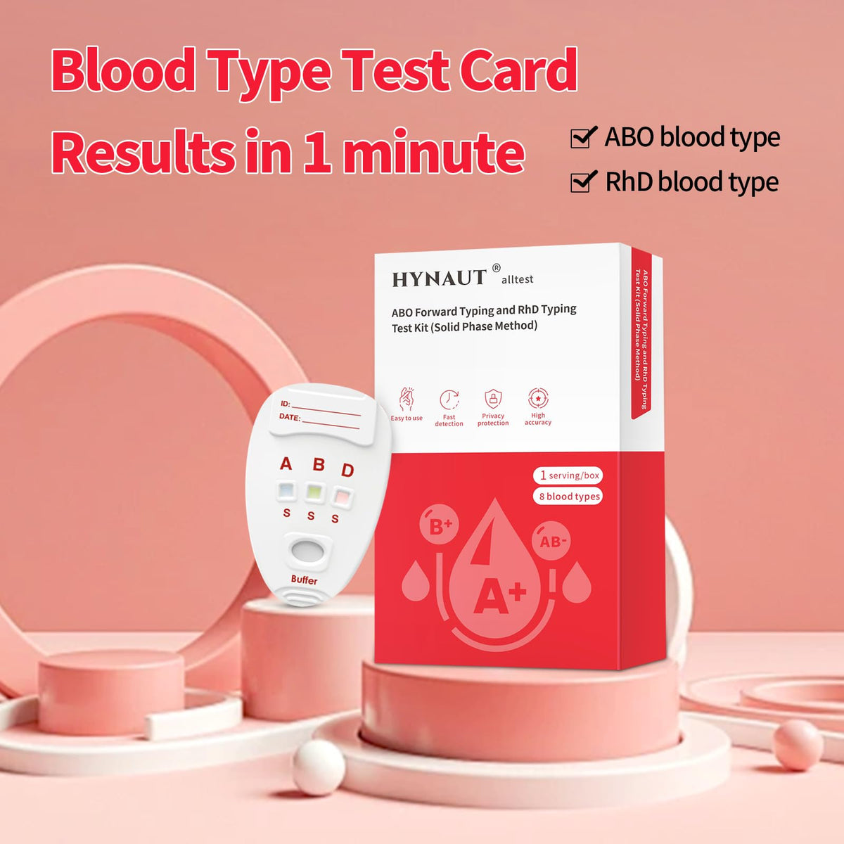 Blood Group Testing Kit 2 Test Kit T3711