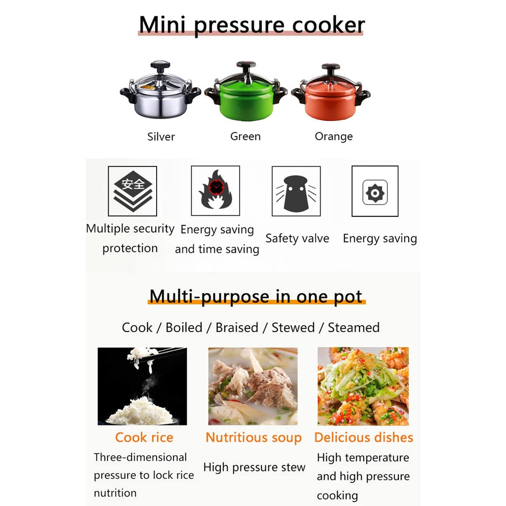 2L Aluminum Pressure Cooker E960