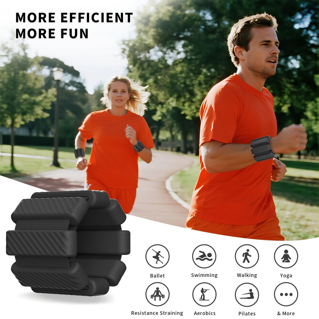 Adjustable Wrist & Ankle Weights Set of 2 N7327