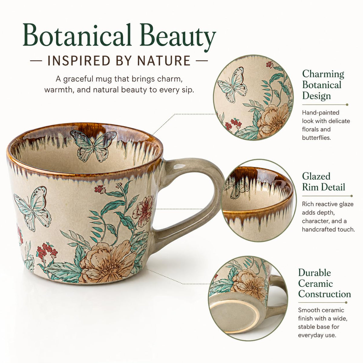 12 oz Ceramic Mug Z9768
