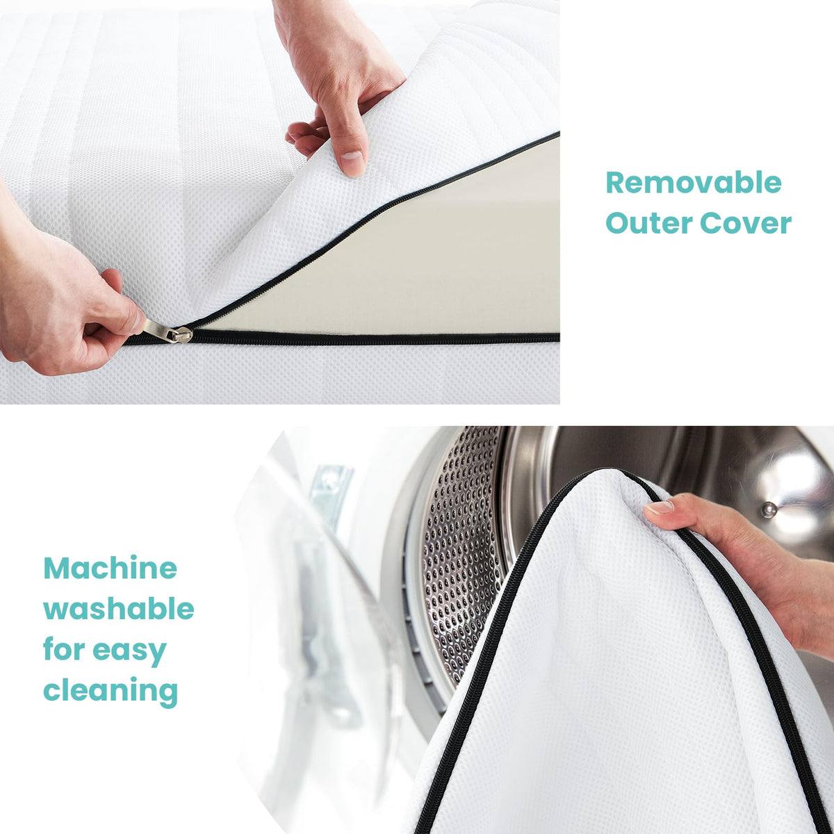 Breathable Dual Sided Memory Foam Crib Mattress H832