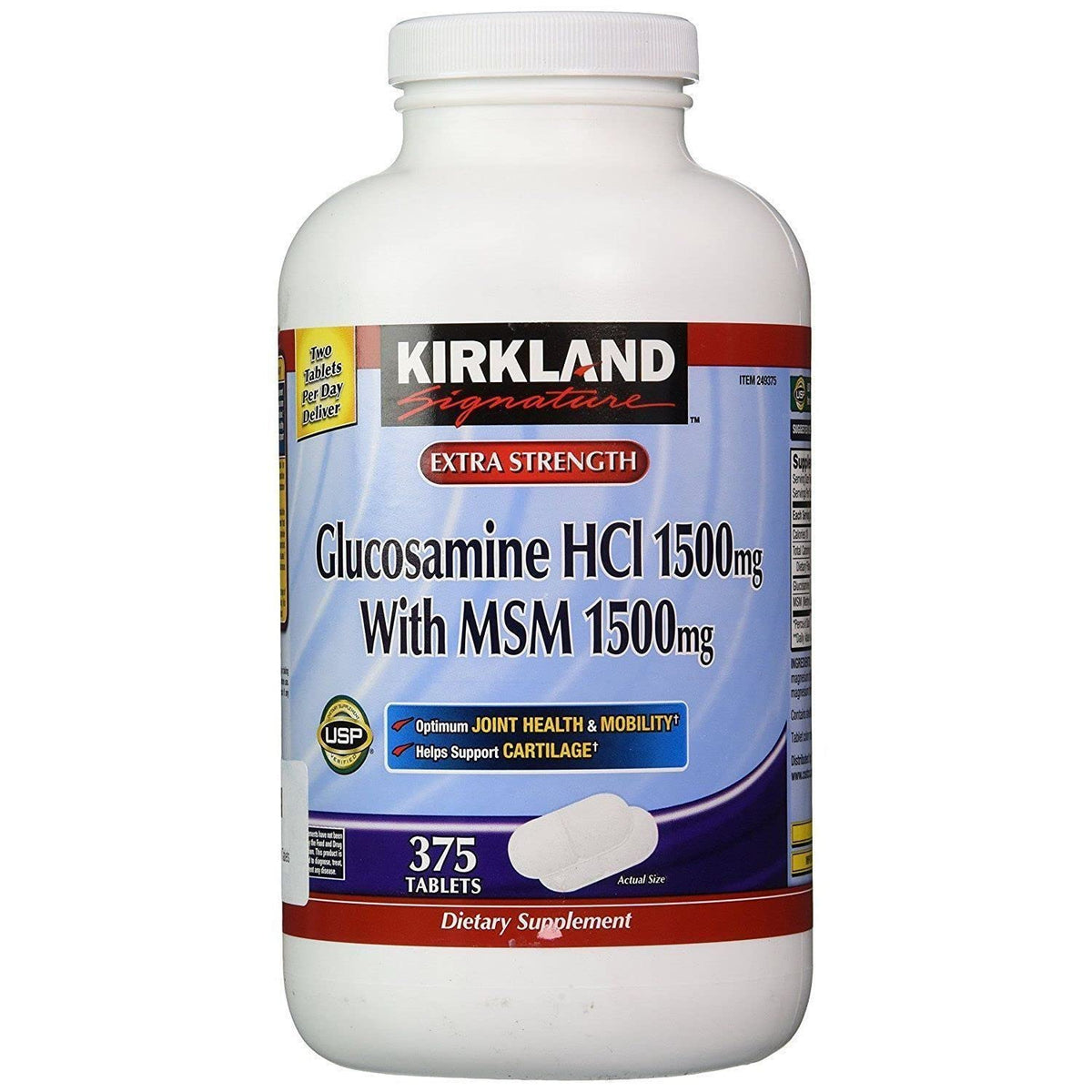Glucosamine with MSM 375 Tablets M773