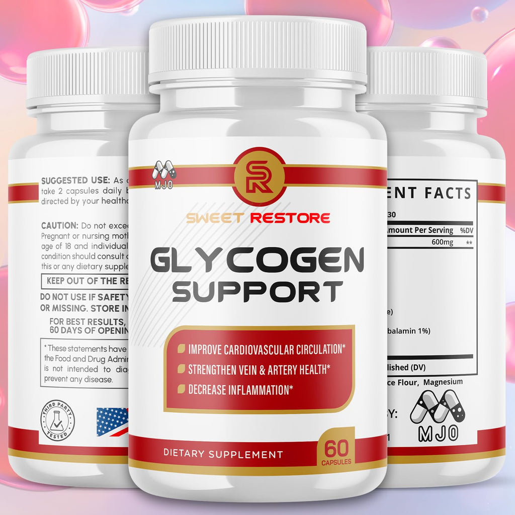 Glycogen Support Capsules 180 Capsules V9462