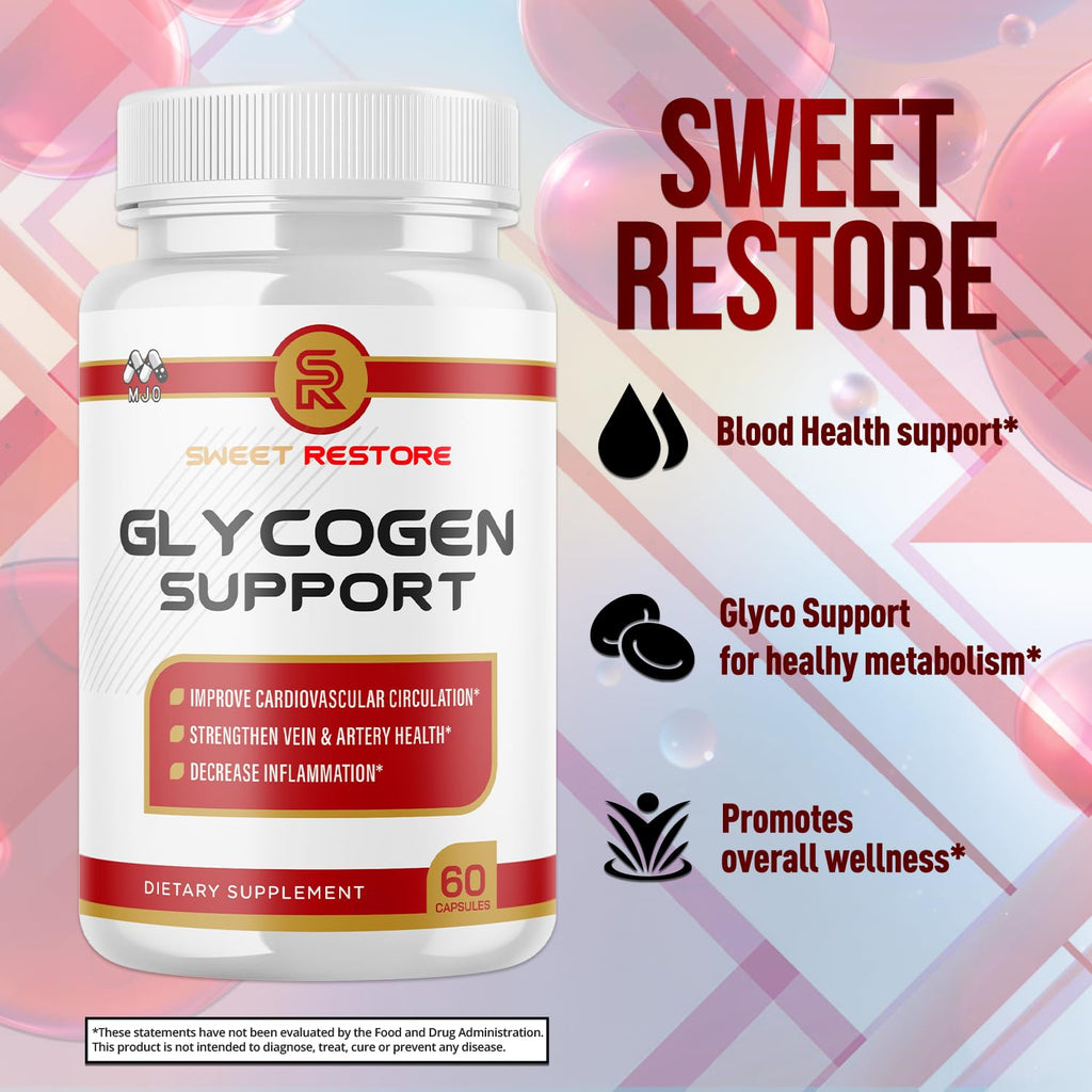 Glycogen Support Capsules 180 Capsules V9462