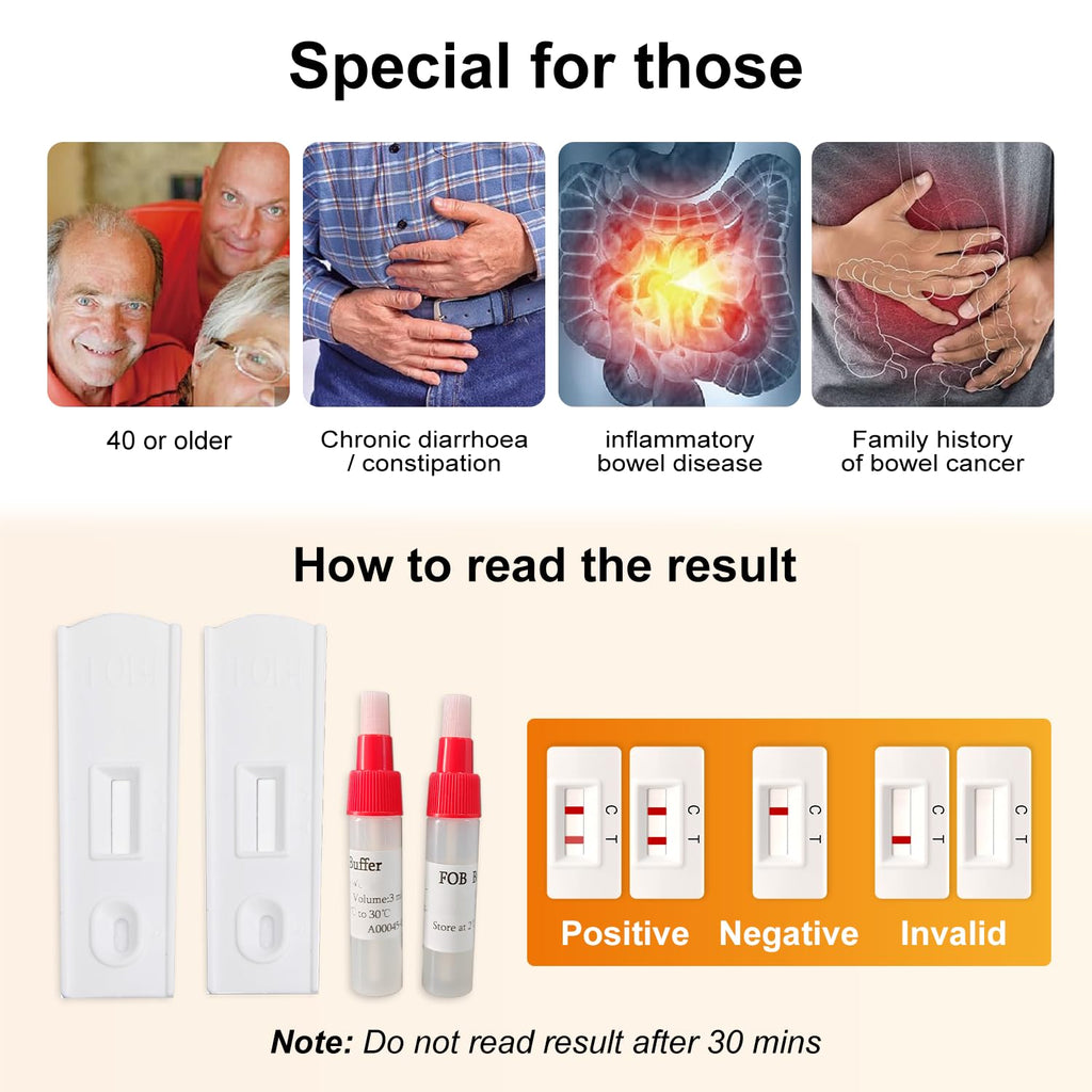 Fecal Occult Blood Test Kit 2 pcs I913