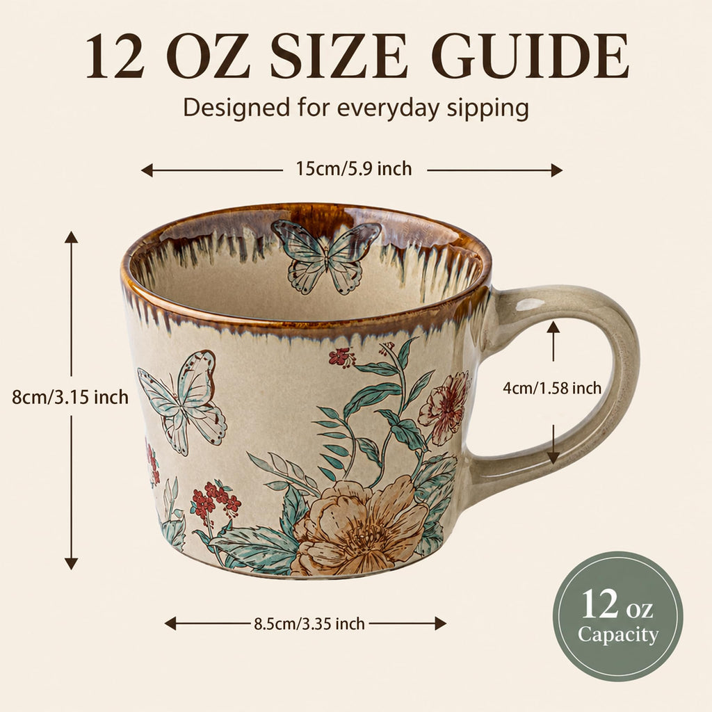 12 oz Ceramic Mug Z9768