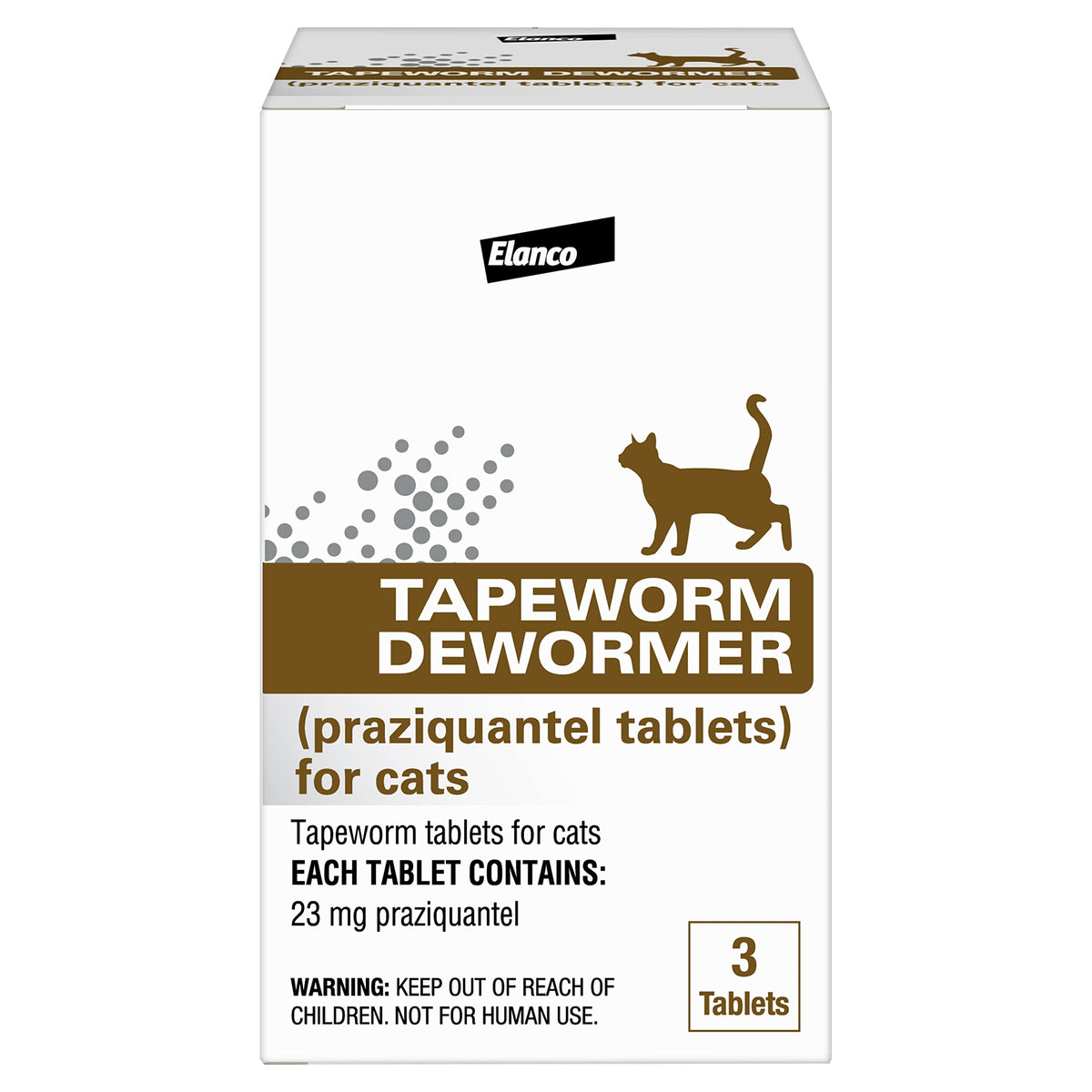 Tapeworm Dewormer for Cats and Kittens 3-count H62446