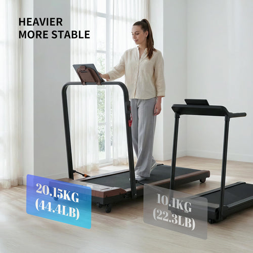 2 in 1 Under Desk Treadmill 2.5HP Portable Treadmill L5722