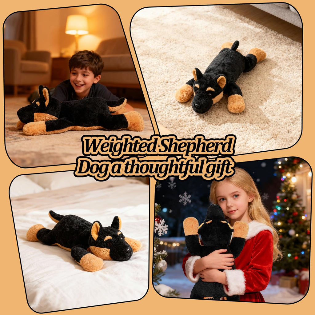 20" 4.1 lbs German Shepherd Plush Hugging Pillow Y77431