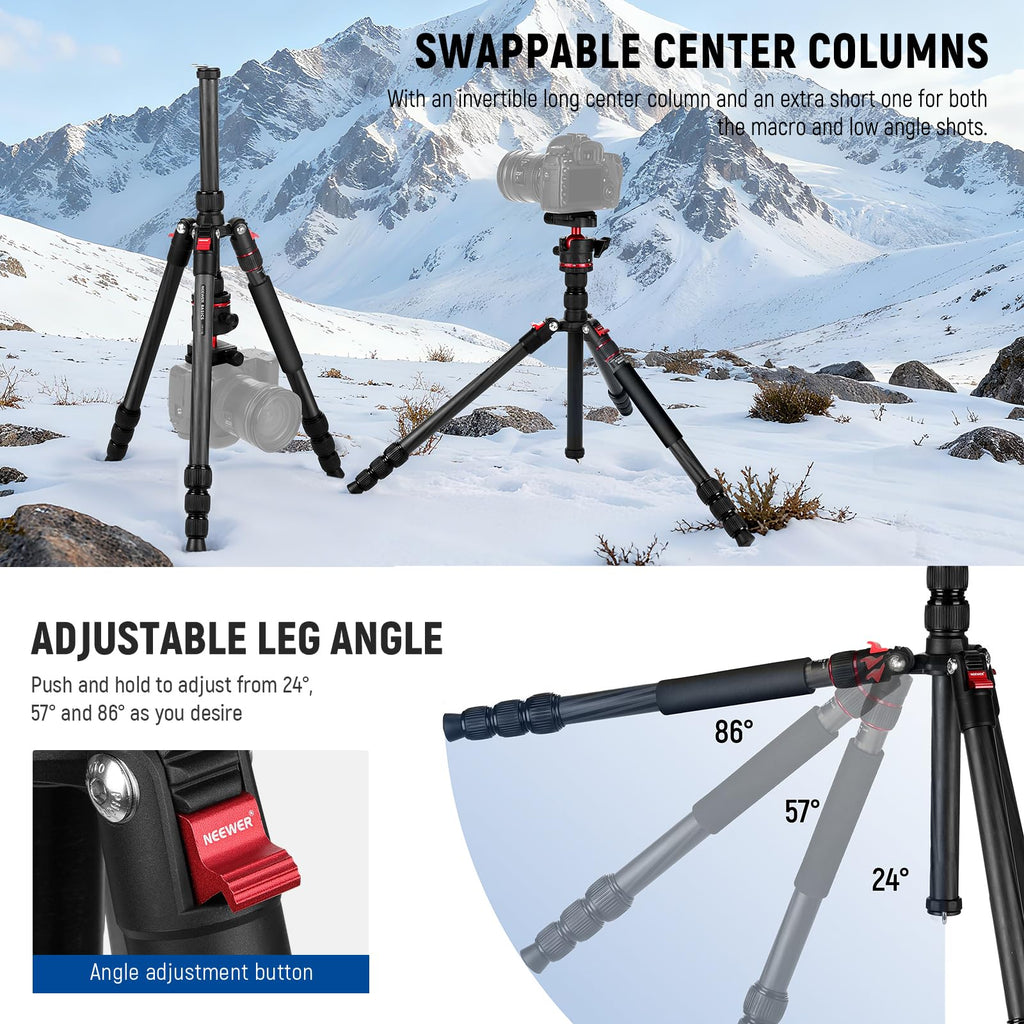 Carbon Fiber Travel Tripod Monopod B31846