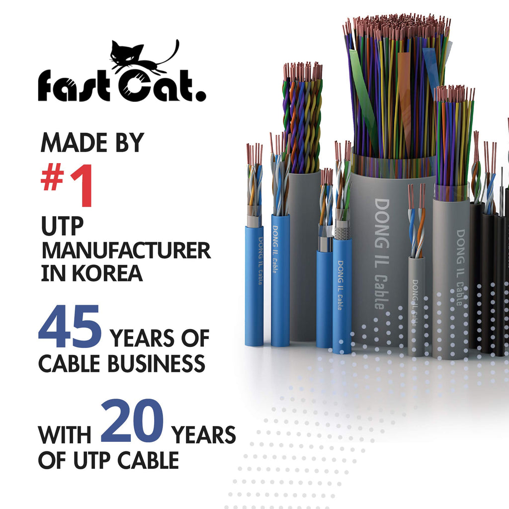 Cat 6 Ethernet Cable 1000ft Blue 23 AWG CMR Solid Bare Copper G47335