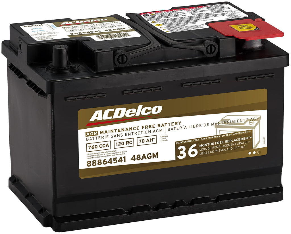 Black AGM BCI Group 48 Battery F5999