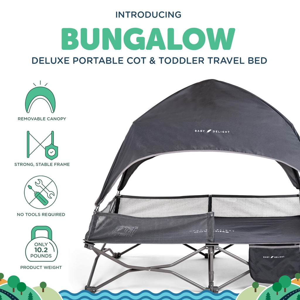 Portable Cot Grey X27783