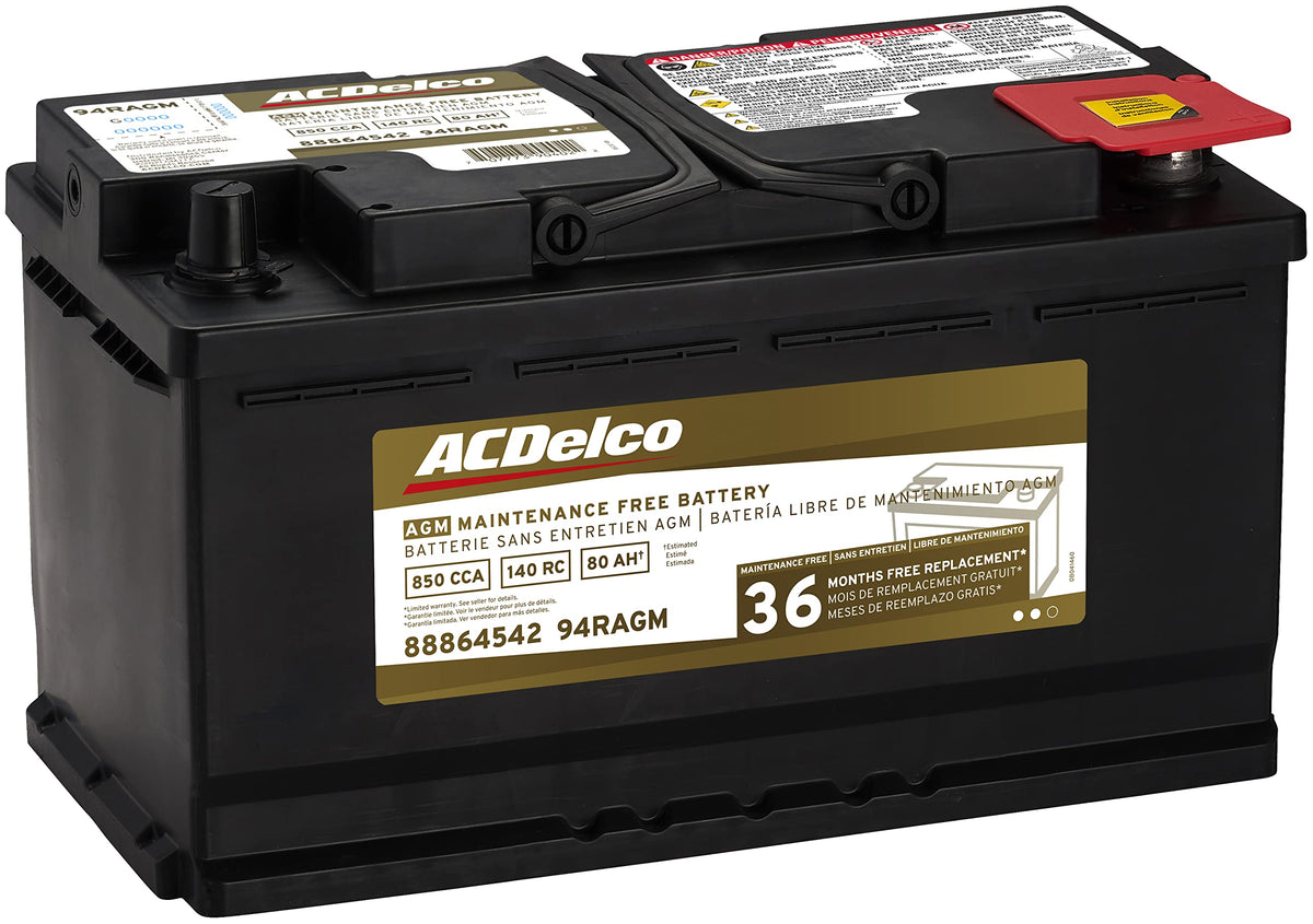 Black AGM BCI Group 48 Battery F5999