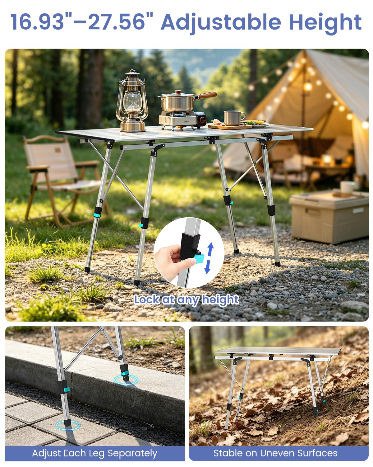 Aluminum Folding Camping Table F83762