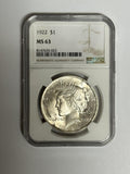 1922 Peace Dollar P5055