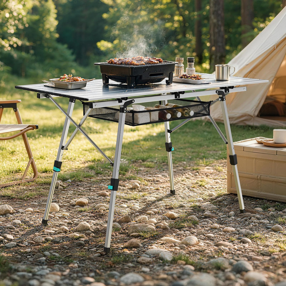 Aluminum Folding Camping Table F83762
