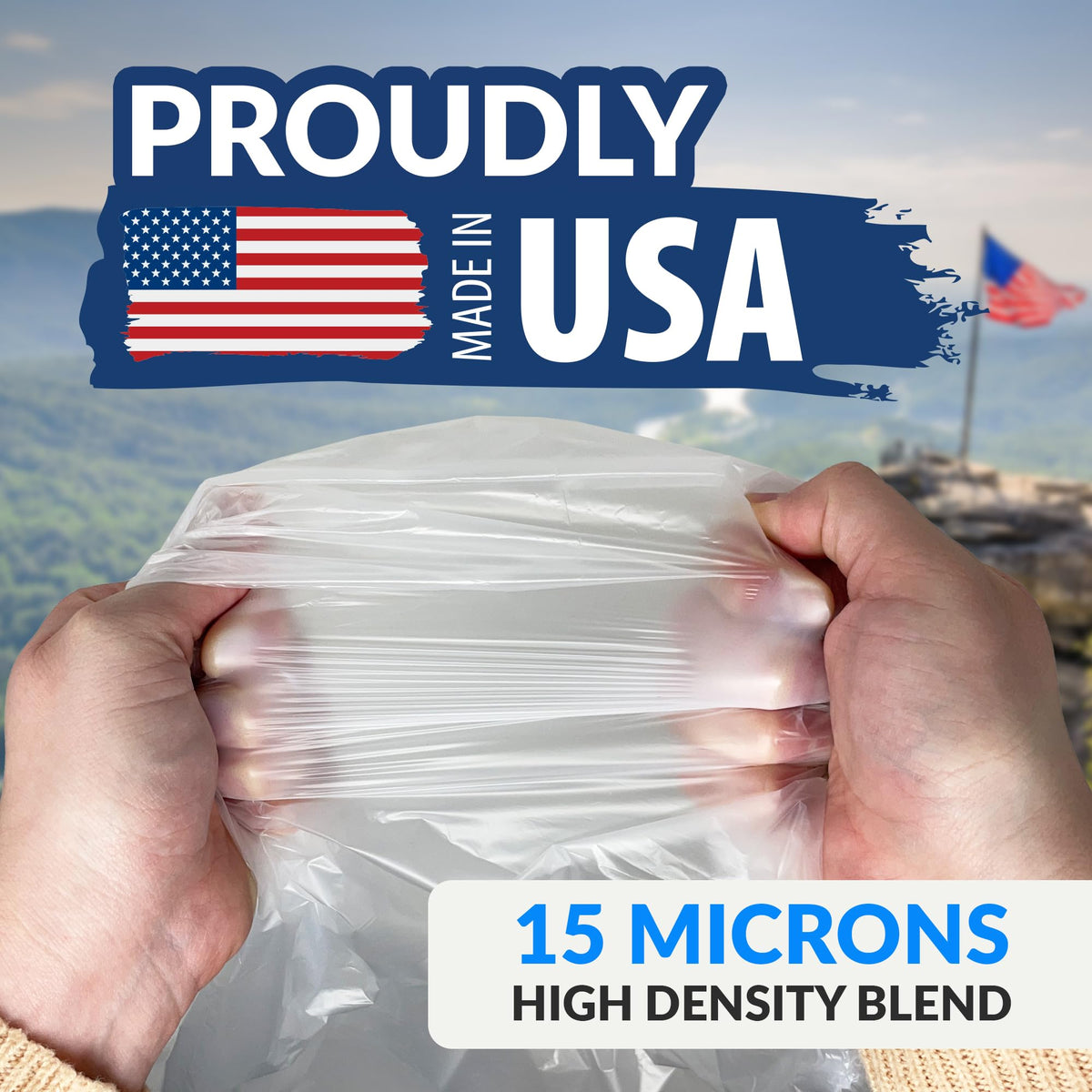 50 Gallon Heavy Duty Trash Bags M7661