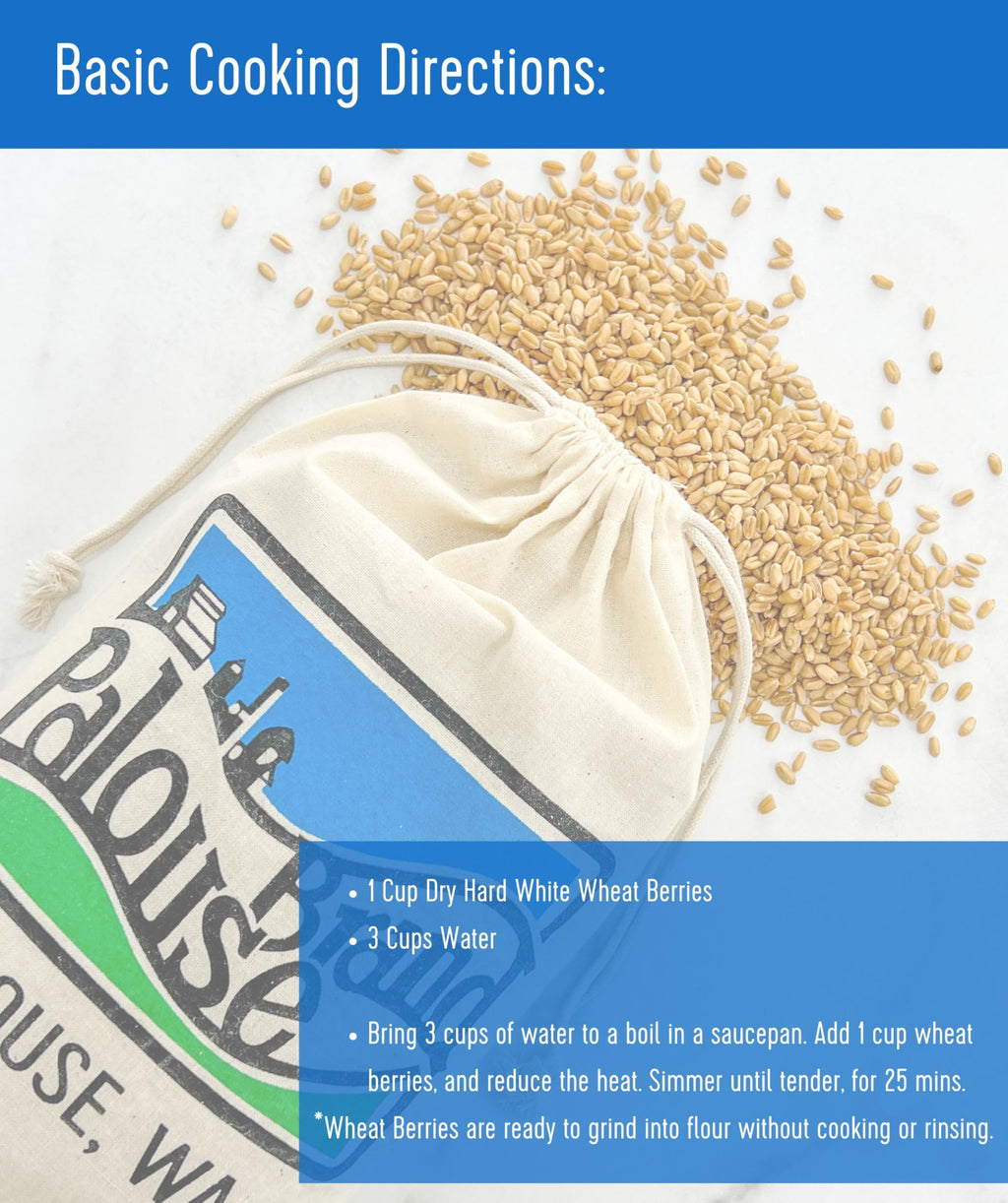 Hard White Wheat Berries 5 lbs C46507
