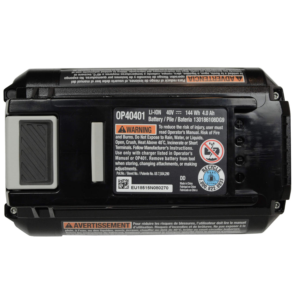40 Volt Battery Charger and 4.0 Ah Lithium-ion Battery I44466
