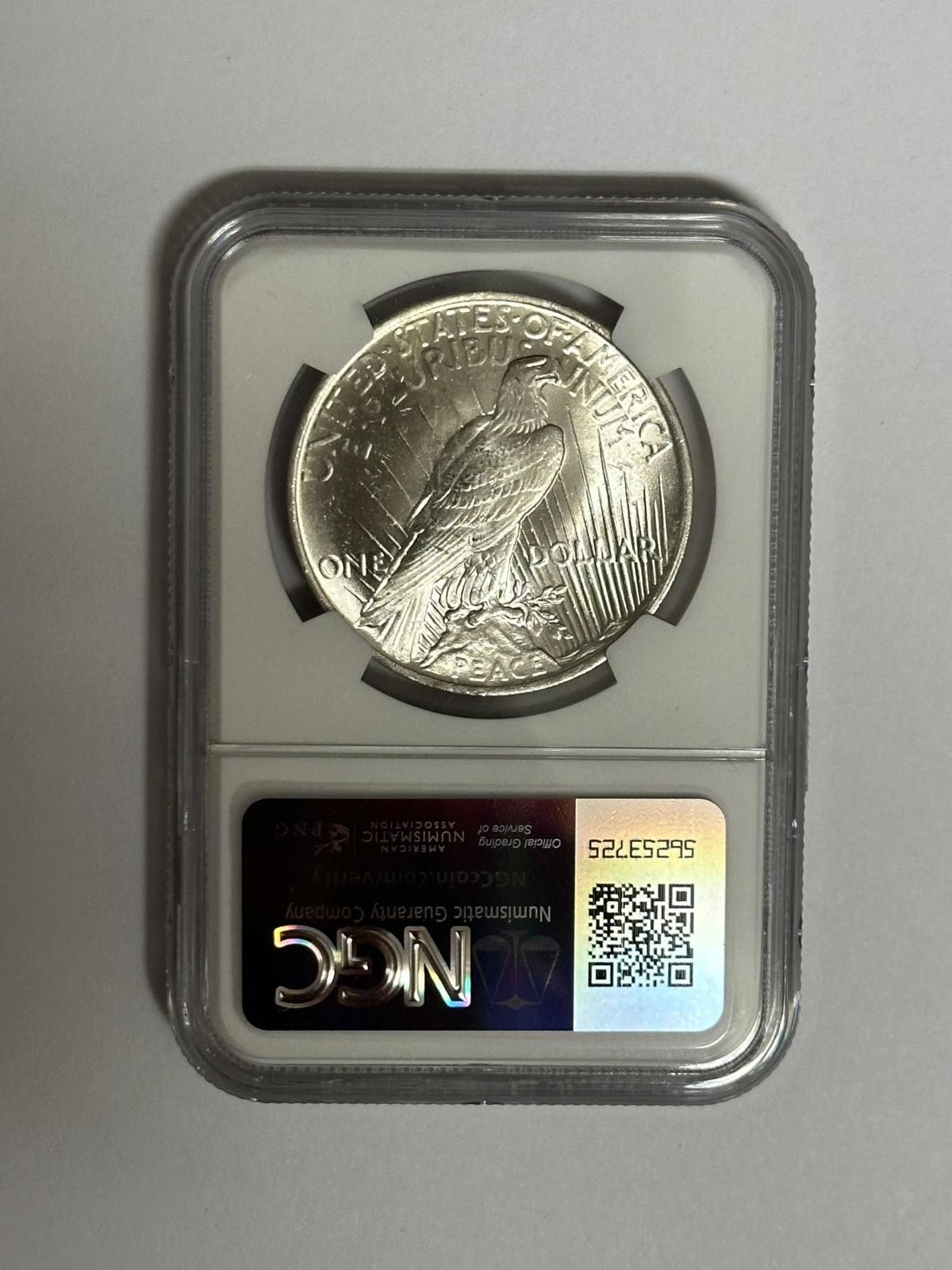 1922 Peace Dollar P5055