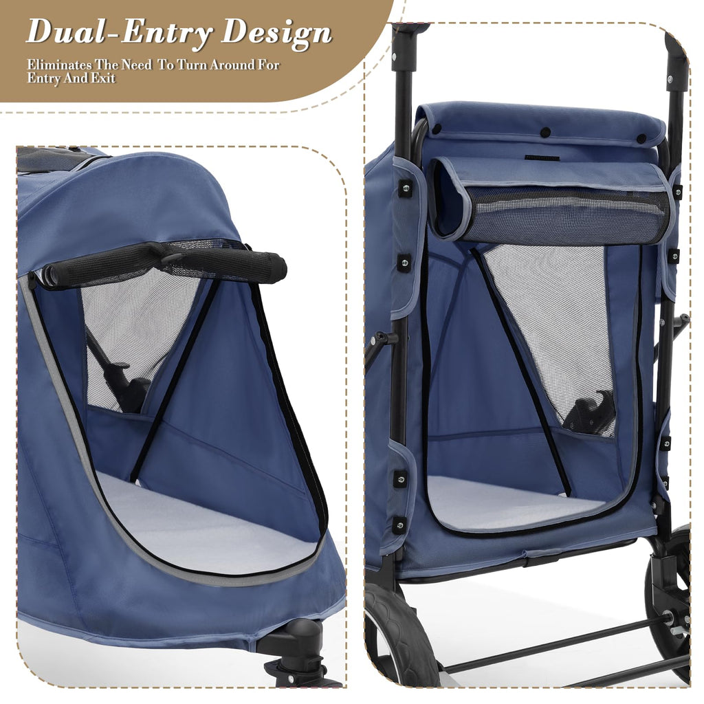 Blue Pet Stroller I101435