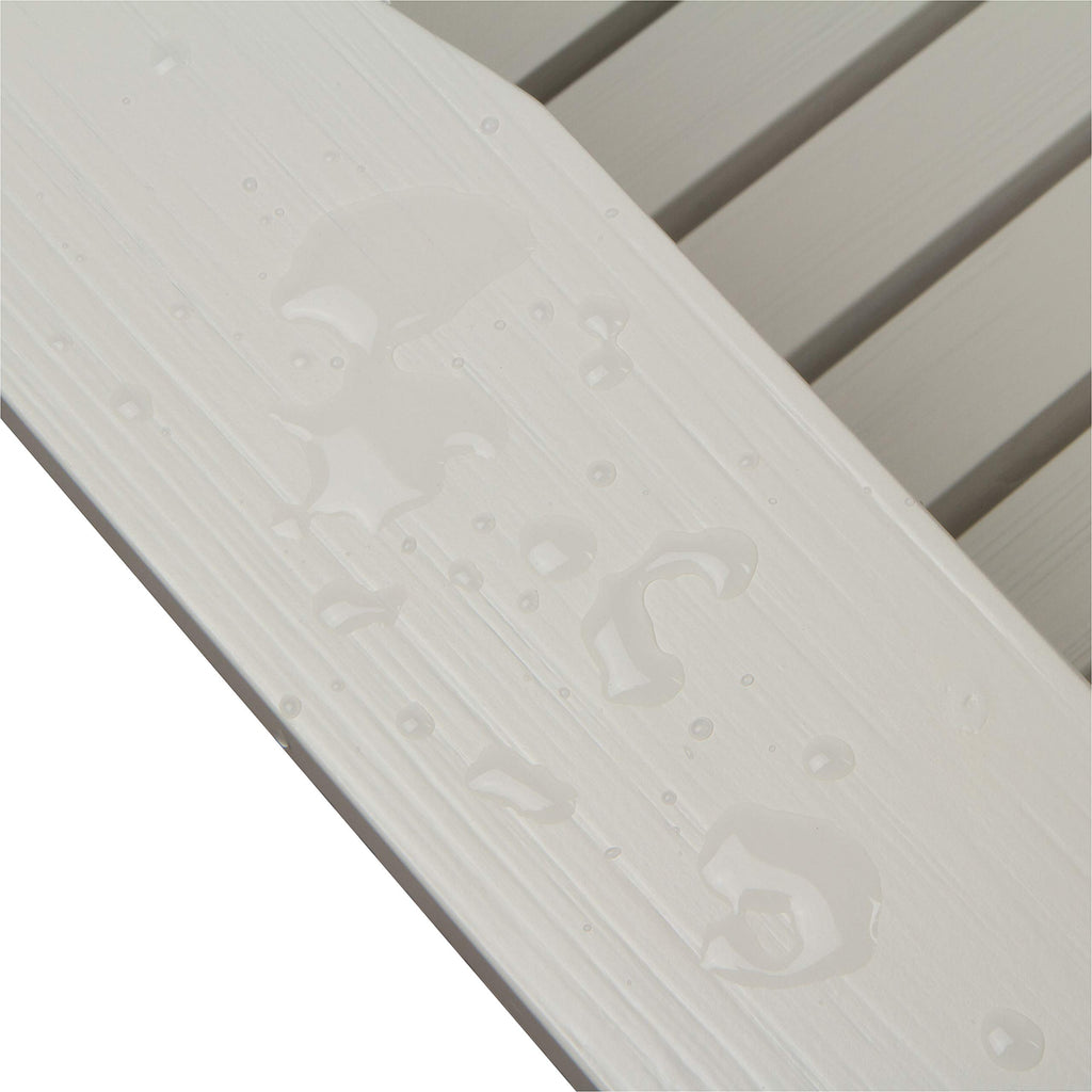 Eggshell White Wooden Outdoor Folding Chair Y9059