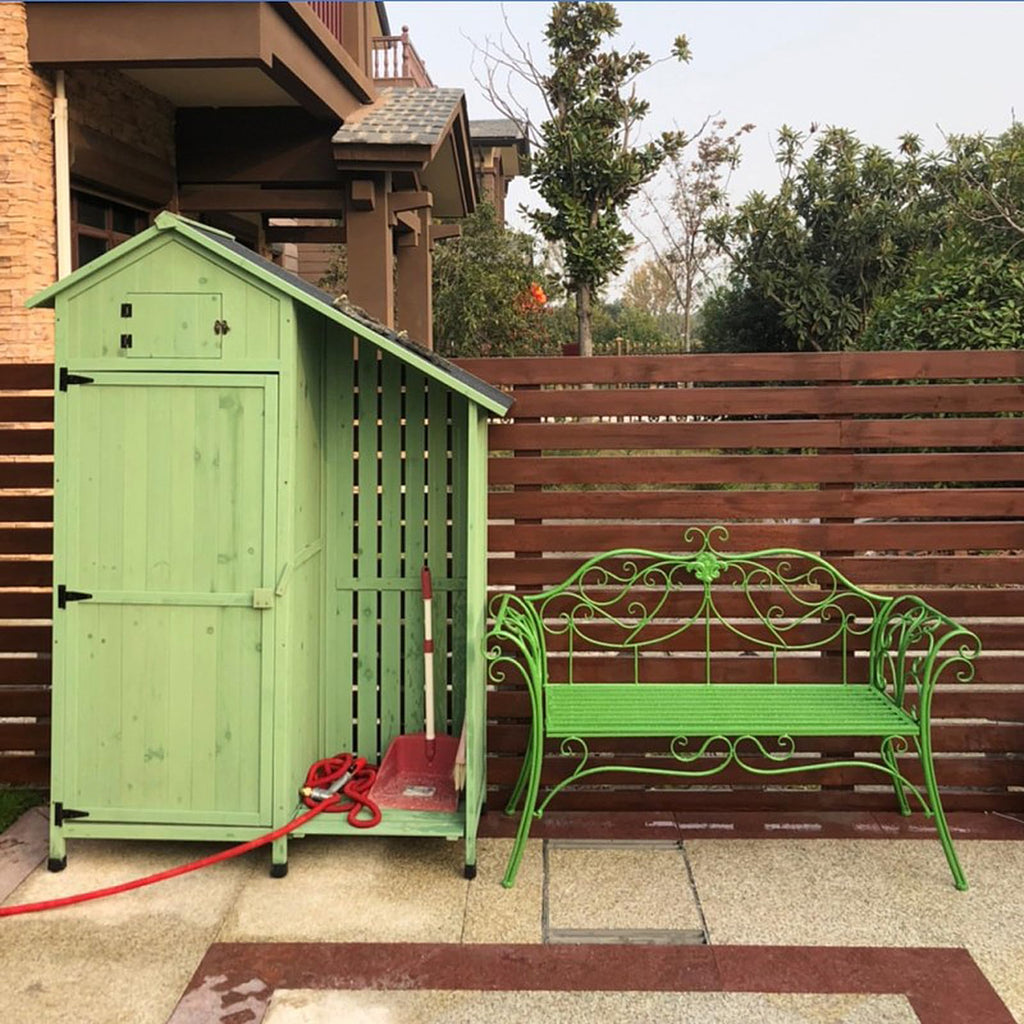 2-Seat Metal Bench H7014