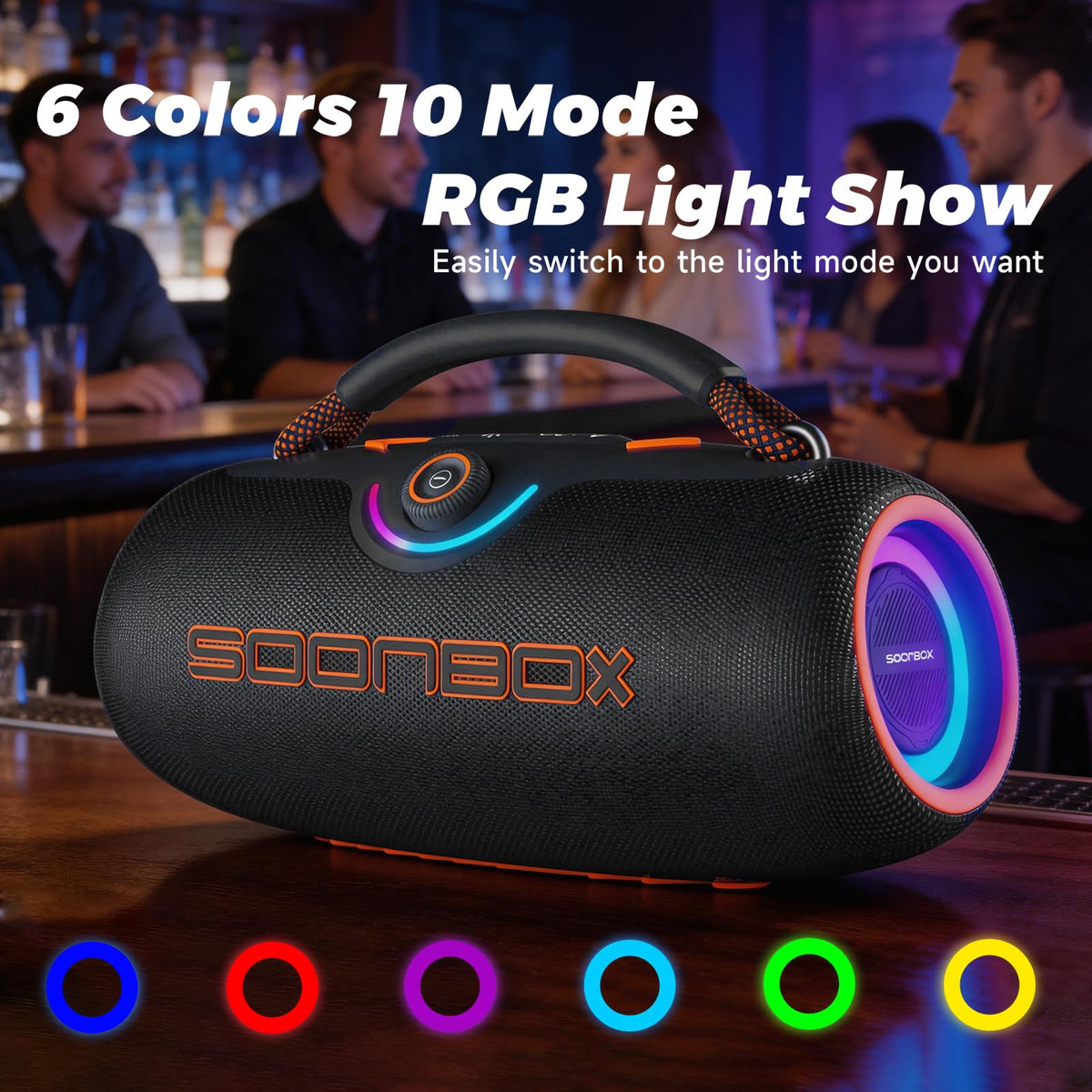 Black Portable Bluetooth Speakers X710