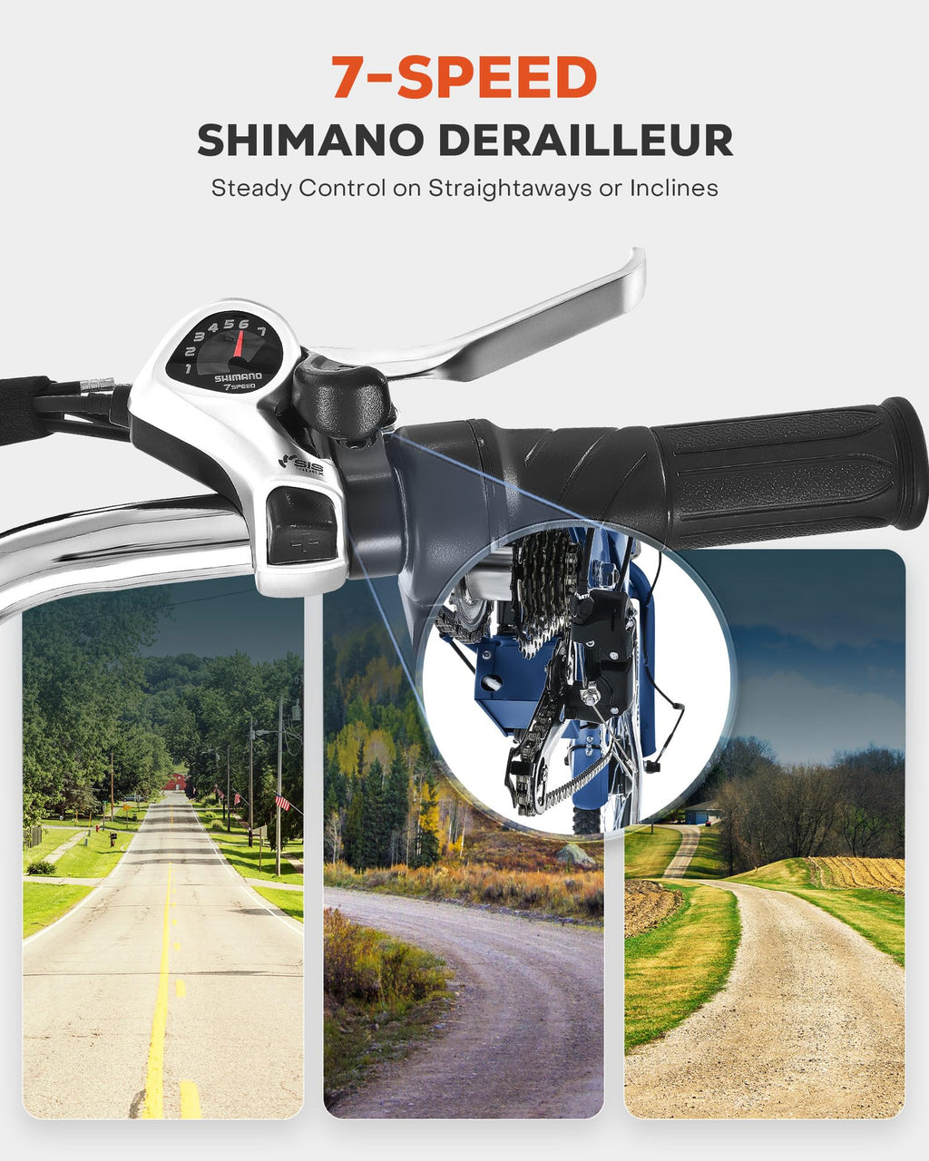 Electric Trike 7 Speed E4919