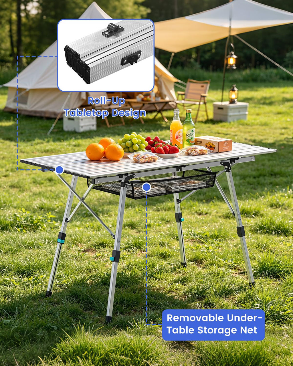 Aluminum Folding Camping Table F83762