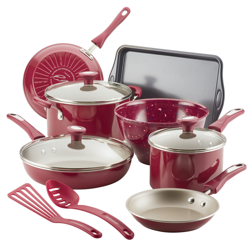 12 Piece Nonstick Cookware Pots and Pans Set U637801