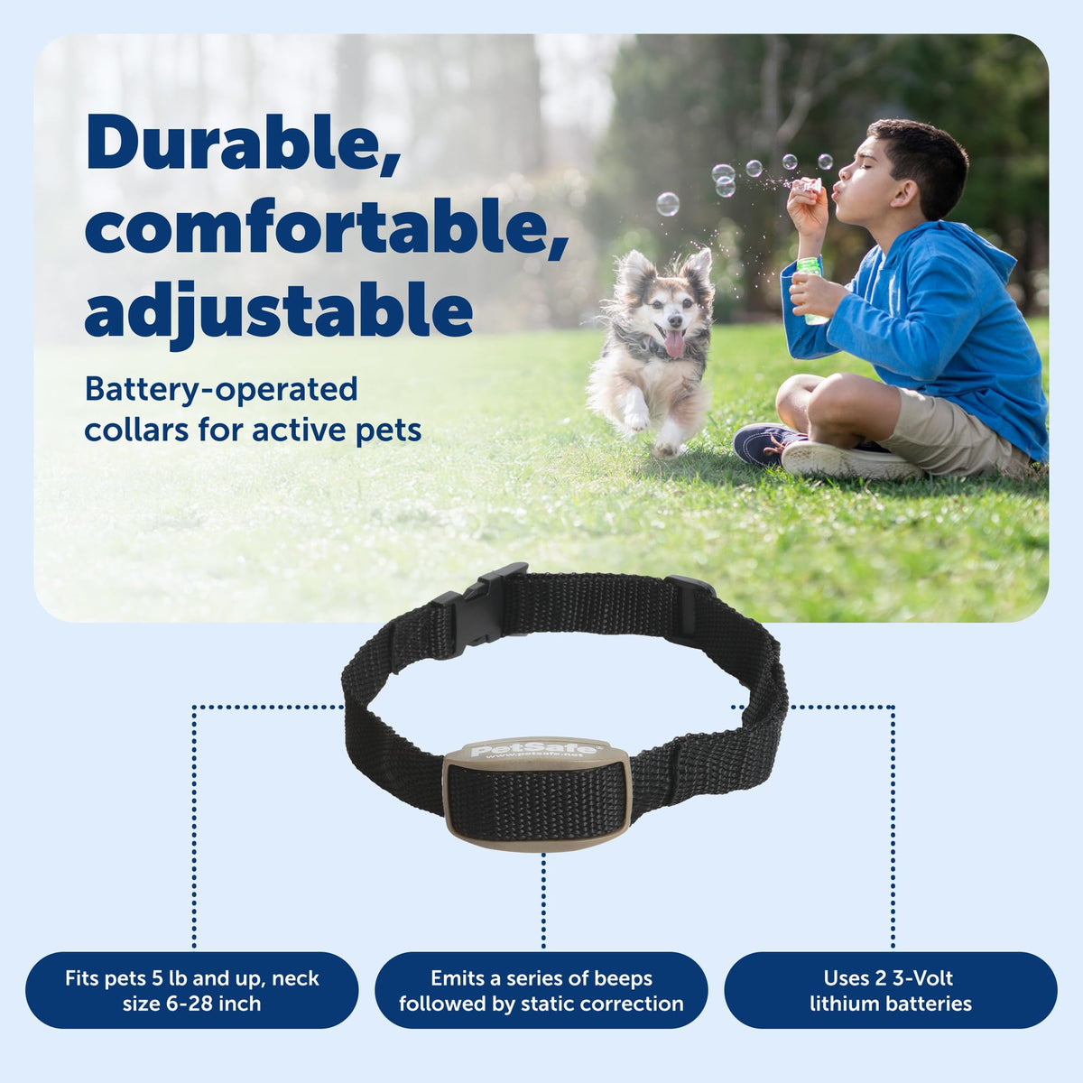 Wireless Outdoor Pet Barrier with Receiver Collar T855