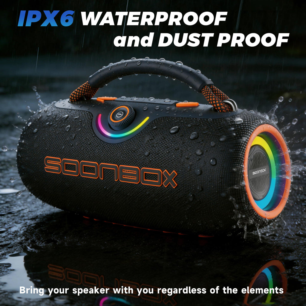 Black Portable Bluetooth Speakers X710