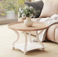 Round Wood Coffee Table A822